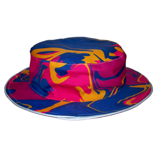 Florence Sun Hat With Reflective Piping