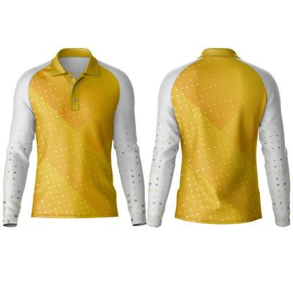 Kids Cricket Golfer Long Sleeve | Raglan Sleeve