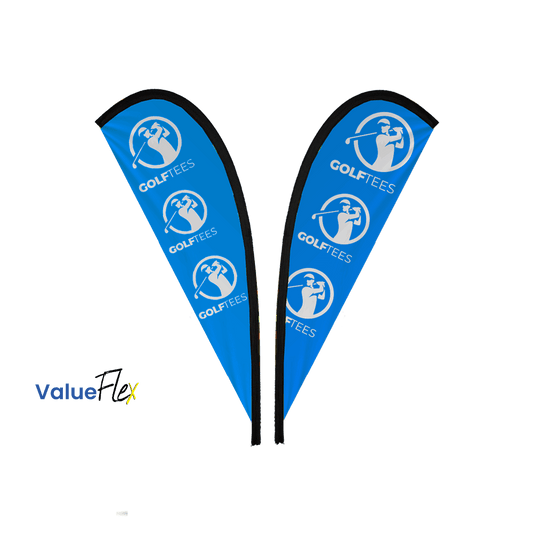 ValueFLEX Teardrop Banner 2m Double sided, Skin Only