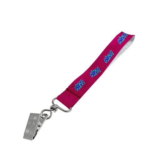 Petersham Wrist Phone Strap S/Sided Print with Crocodile Clip 20 x 340mm