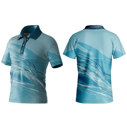 Kids Fishing Golfer Short Sleeve | Fitted Sleeve