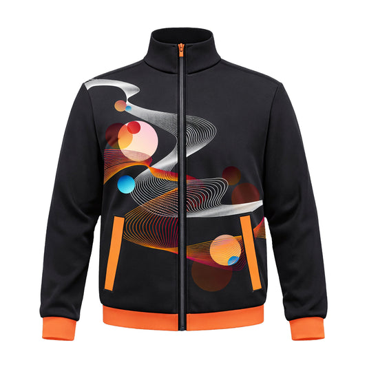 Kid’s Dye Sublimated Triacetate Tracksuit Jacket