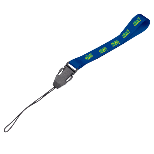 Matte Polyester Wrist Phone Strap D/Sided Print with Cellphone Clip 20 x 340mm