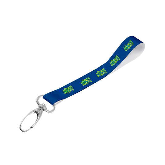 Matte Polyester Wrist Phone Strap S/Sided Print with Lobster Clip 25 x 340mm