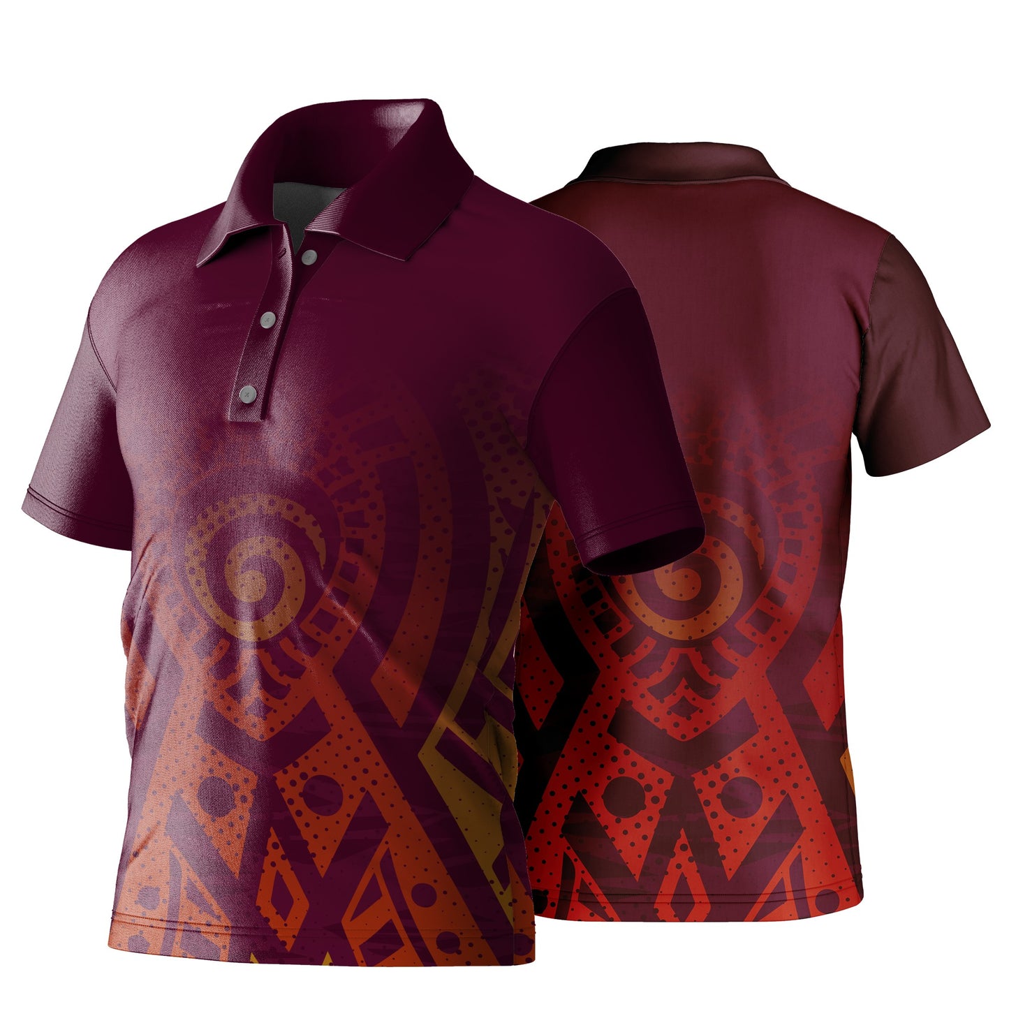 Kid’s Golf Shirt | Birdseye | Africa Design