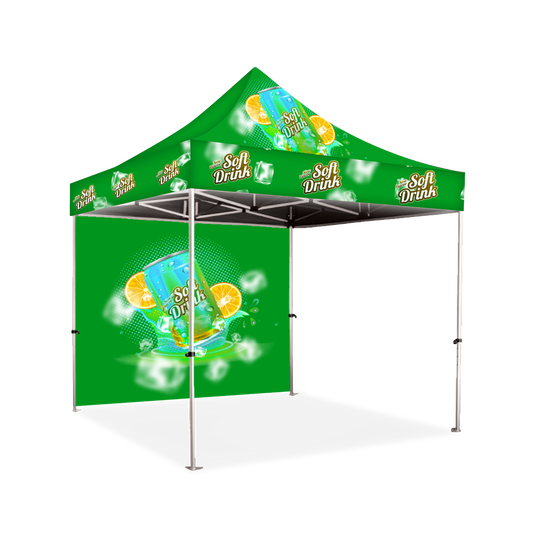 Gazebo 2m Unit, Full Wall, Dye Sub