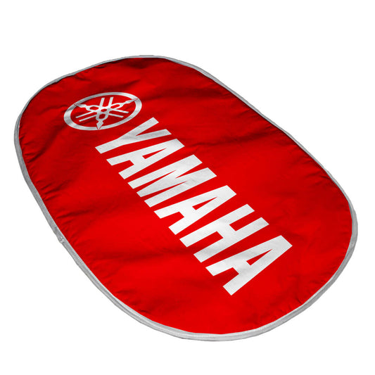 Comfrey Quick Drying Padded Oval Bath Mat With Non-Slip Backing S/S Print With Binding