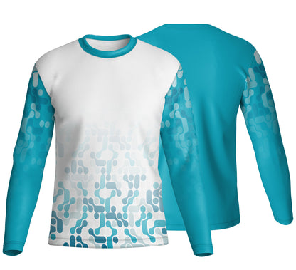 Unisex Dye Sublimated Long Sleeve Crew Neck T-Shirt | Birdseye | Corporate Design