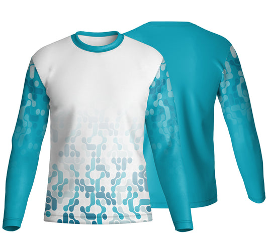 Unisex Dye Sublimated Long Sleeve Crew Neck T-Shirt | Birdseye | Corporate Design