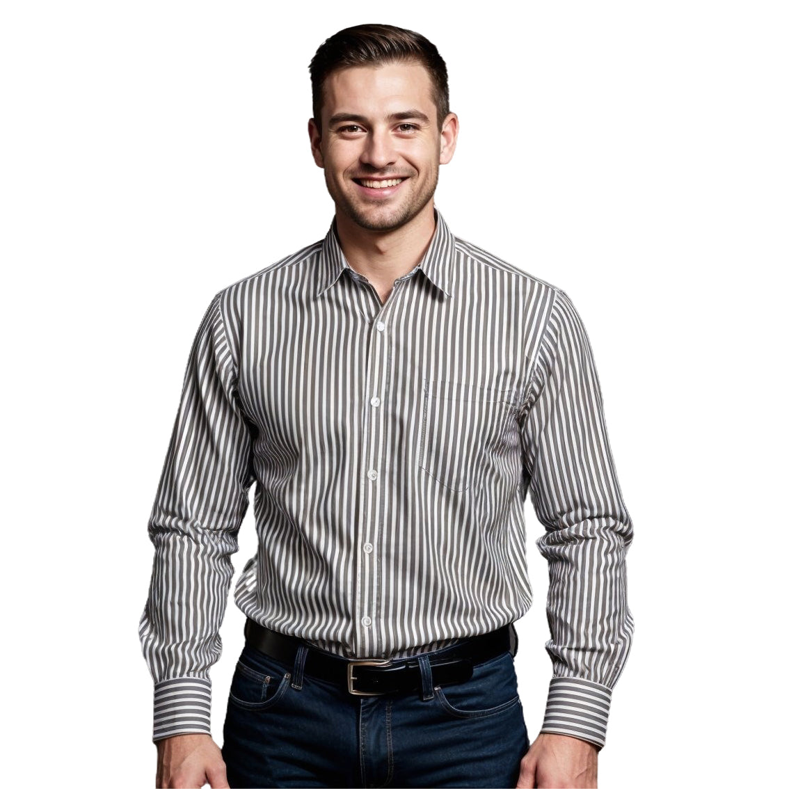 Skye Candy Stripe Lounge Shirt Men’s