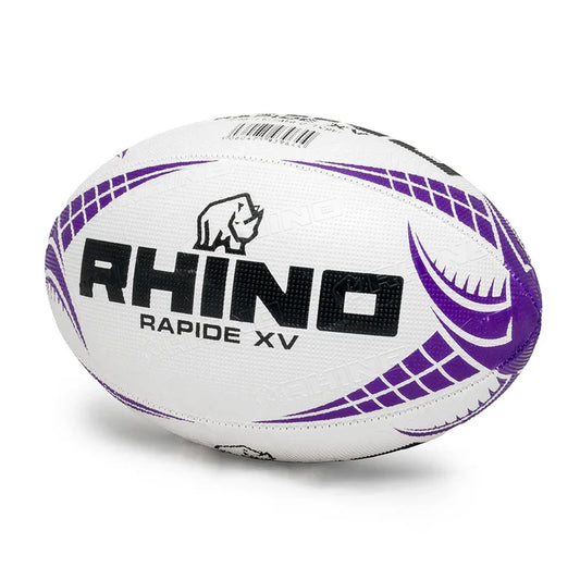 RHINO RAPIDE XV TRAINING RUGBY BALL Purple