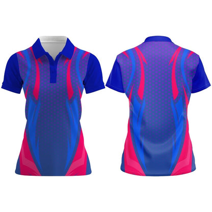 Ladies Netball/Hockey Short Sleeve Golfer | Fitted Sleeve