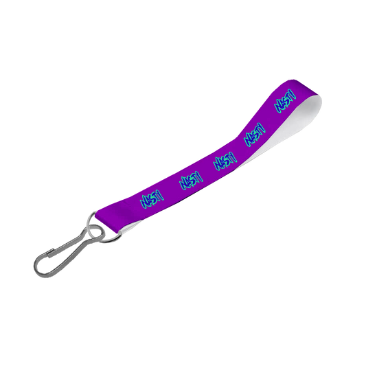 Satin Wrist Phone Strap S/Sided Print with Swivel Hook 20 x 340mm