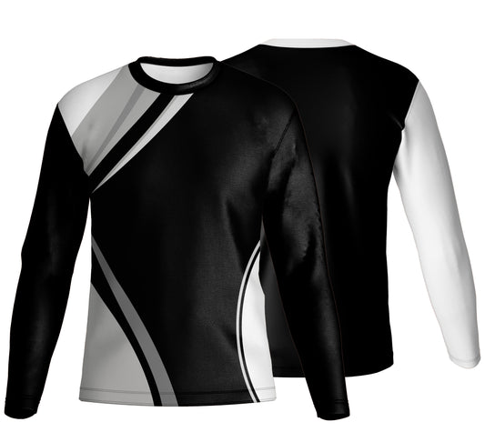 Unisex Dye Sublimated Long Sleeve Crew Neck T-Shirt | Sport Tec | Corporate Design