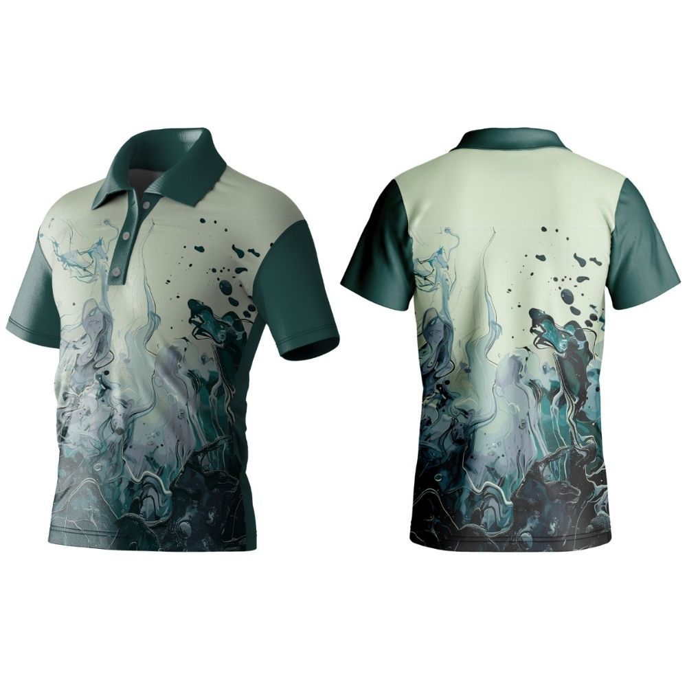 Fishing Golfer Short Sleeve | Fitted Sleeve