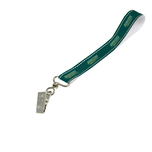 Petersham Wrist Phone Strap With Reflective Border Sublimation Print S/Sided with Crocodile Clip