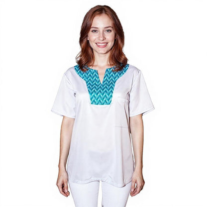 Amhara Shweshwe Scrubs Ladies