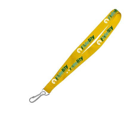Hi-Viz Lanyard DTF Full Colour Reflective Print D/Sided with Swivel Hook