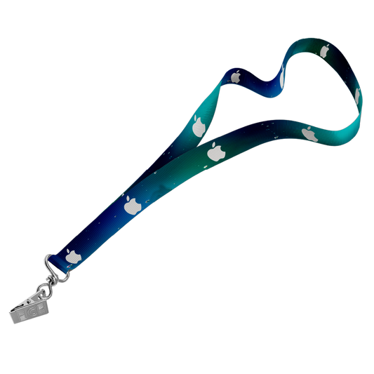 Petersham Lanyard D/Sided Print with Crocodile Clip 15 x 950mm