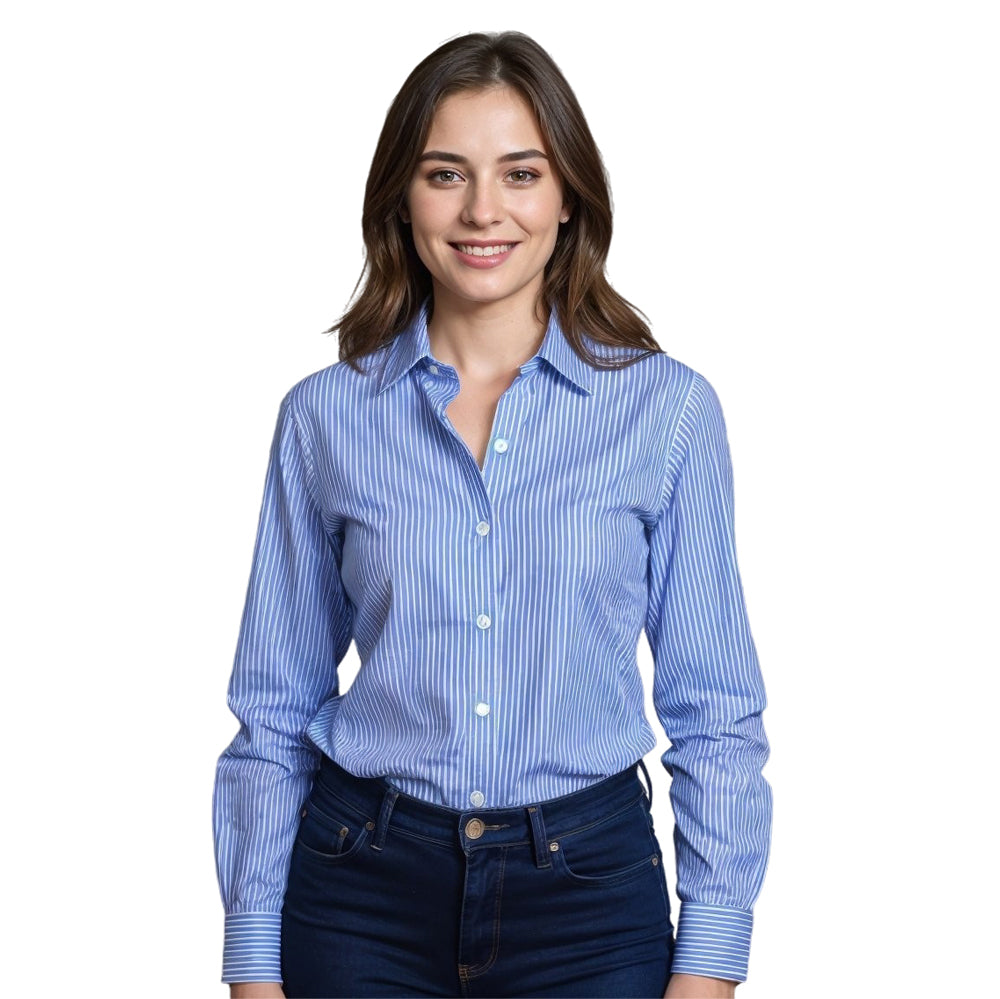 Vertigo Vertical Stripe Blouse Ladies