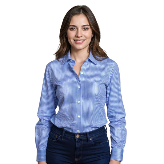 Vertigo Vertical Stripe Blouse Ladies
