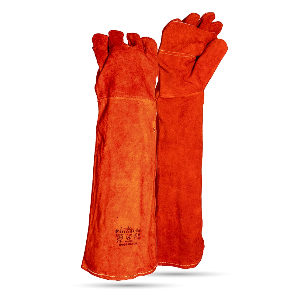 Red Heat Resistant Glove 16  Shoulder – Pack Of 12 Pairs
