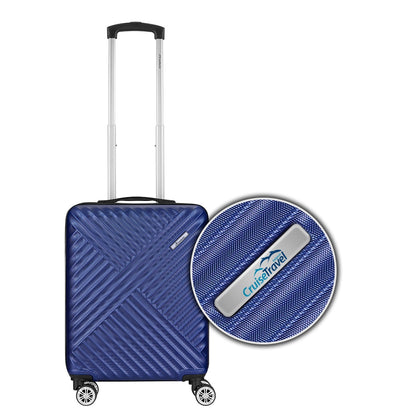 Travelwize Astra ABS 55cm 4-Wheel Spinner Luggage