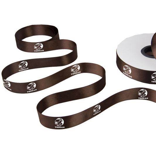 Satin Ribbon D/Sided Print (Per Running Metre) 25mm