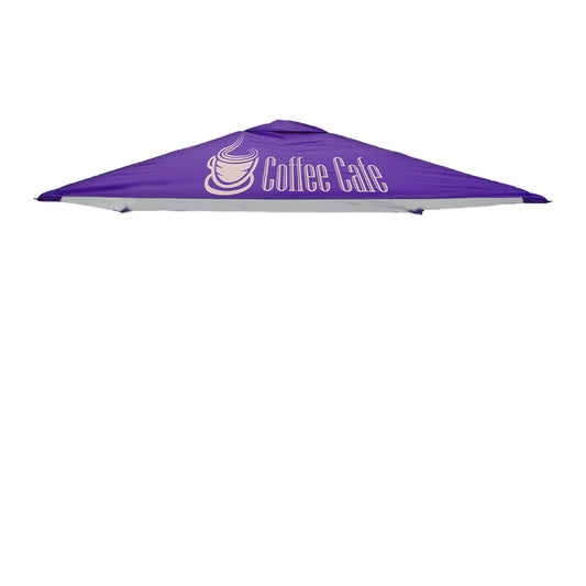 Umbrella 3m x 3m, UV Print, Square 4-Panel, Skin only