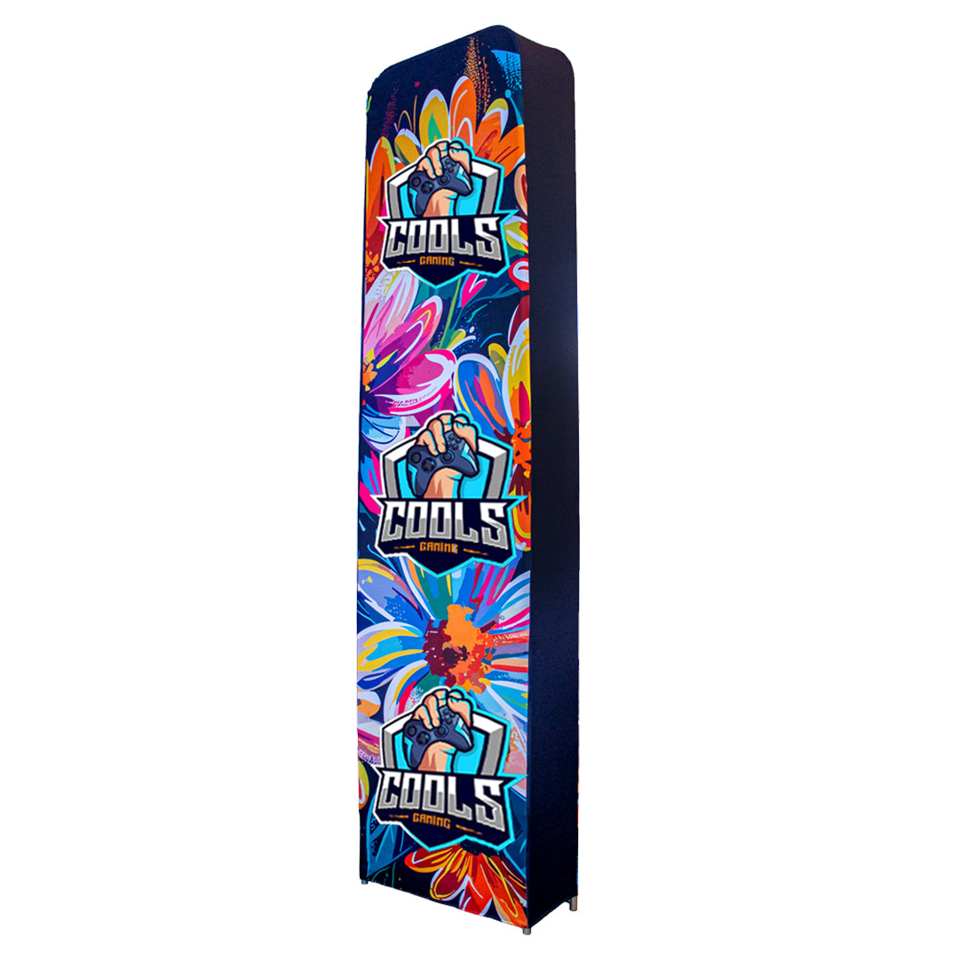 Freestanding Box Banner Double Sided Print 800 X 3100 X 300mm