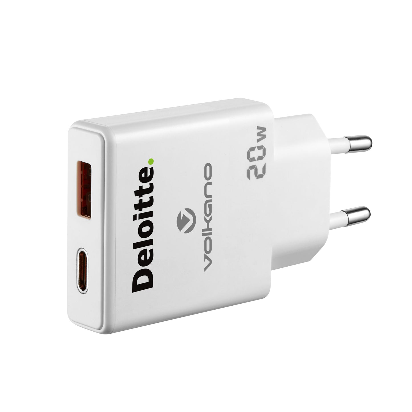 Volkano Mighty Series 20W Dual USB A & USB