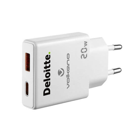 Volkano Mighty Series 20W Dual USB A & USB