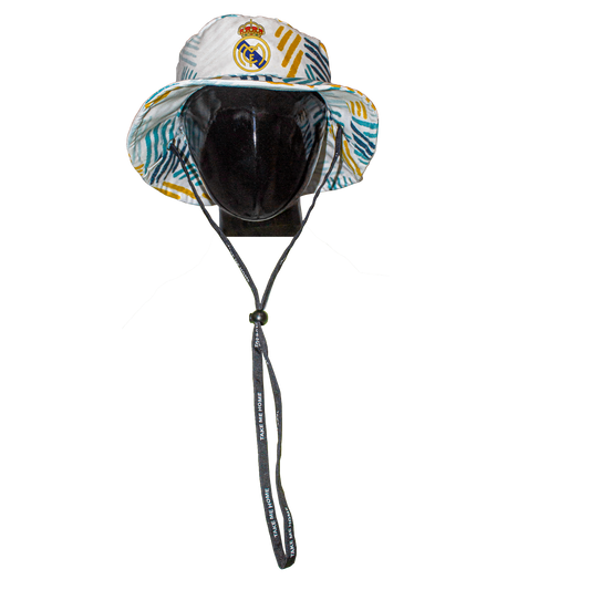 Gulliver Sun Hat With Personalised Branded Petersham Ties And Toggle