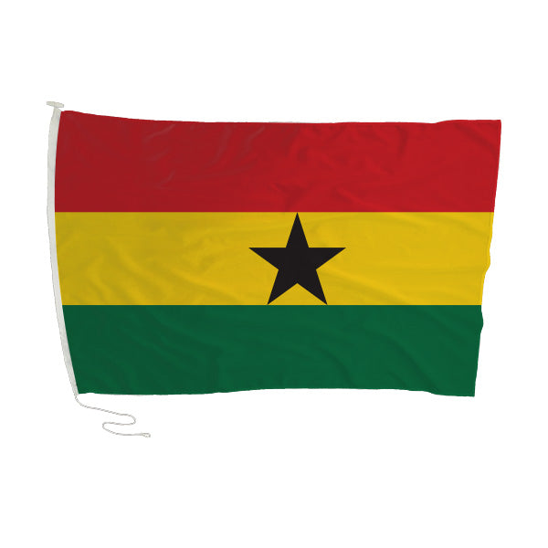 GHANA FLAG 135 X 90cm