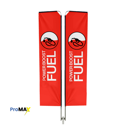 ProMAX Telescopic Banner 4m Double sided,  Complete