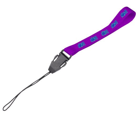 Satin Wrist Phone Strap D/Sided Print with Cellphone Clip 15 x 340mm