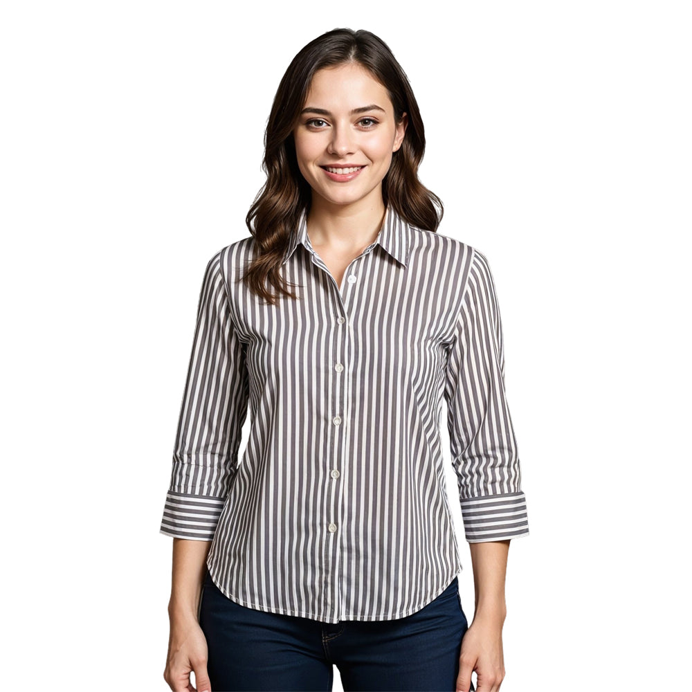 Skye Candy Stripe Blouse Ladies