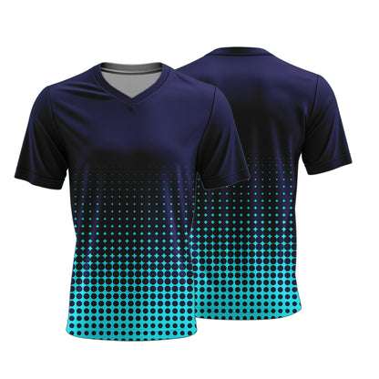 Unisex Short Sleeve V-Neck T-Shirt | Interlock | Sport Design