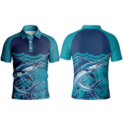 Fishing Golfer Short Sleeve | Raglan Sleeve