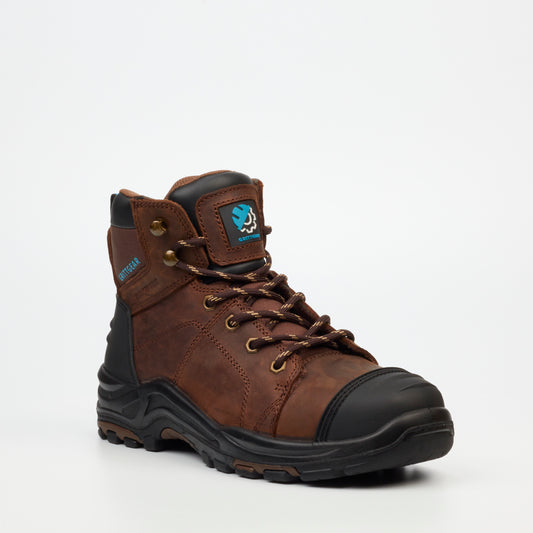 Flint S3 Crazy Horse Leather Safety Boot