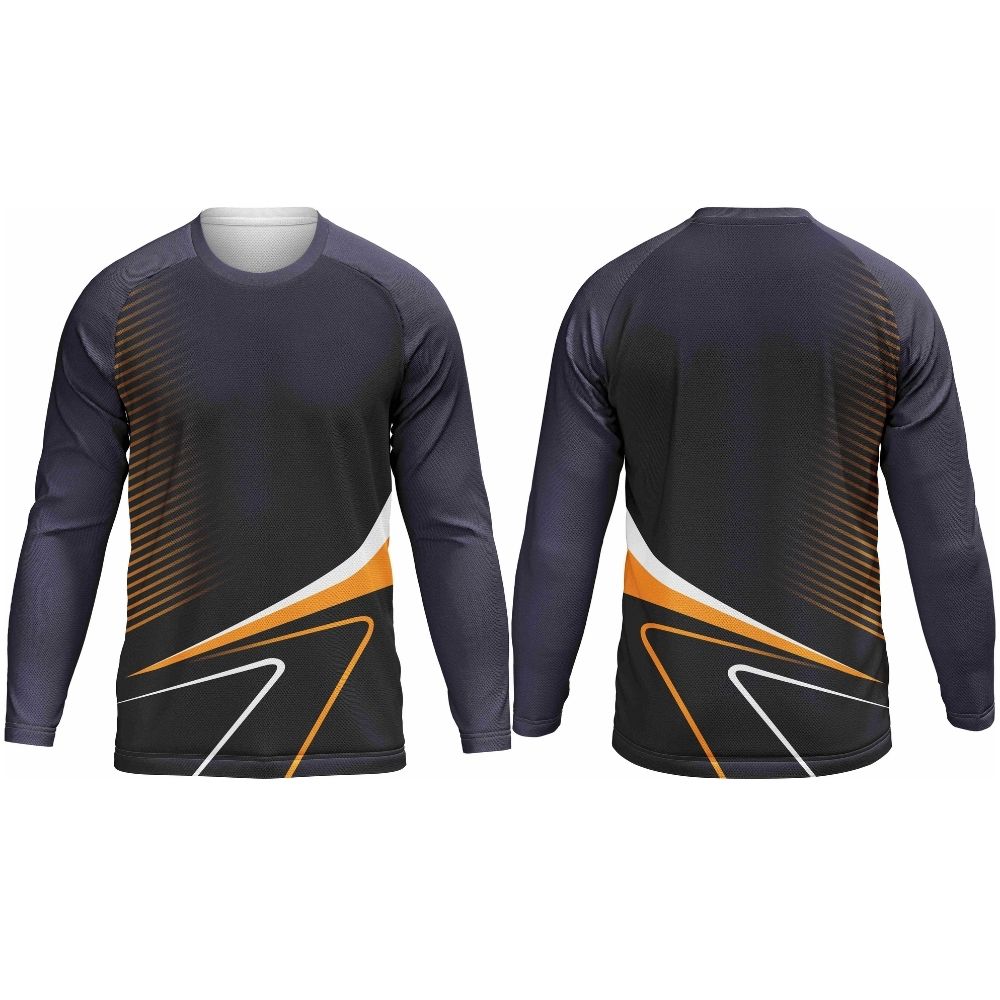 Mens Athletic Crew Neck Long Sleeve T-Shirt | Raglan Sleeve