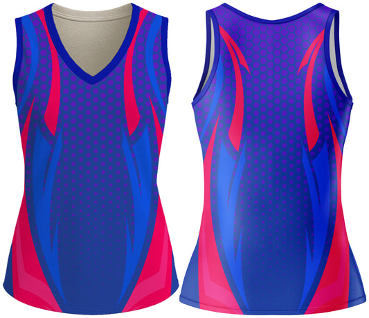 Ladies Netball/Hockey V-Neck Vest