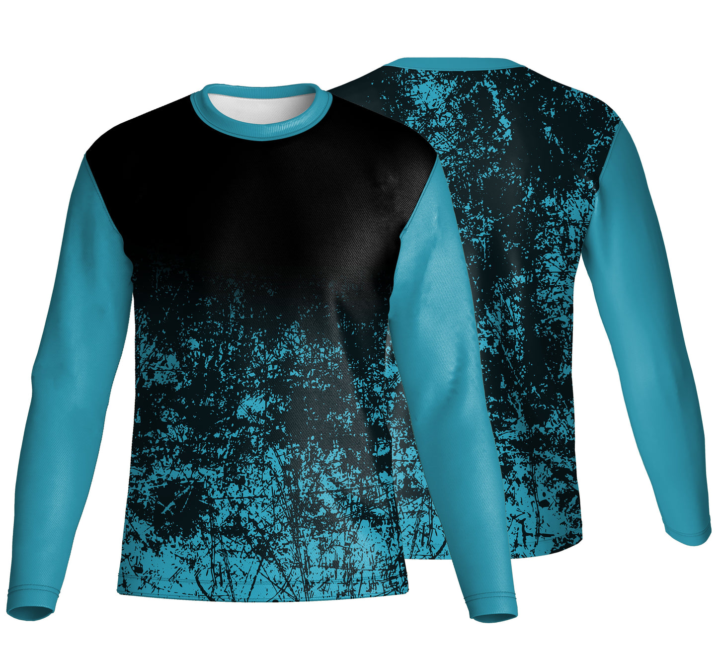 Unisex Long Sleeve Crew Neck T-Shirt | Birdseye | Sport Design