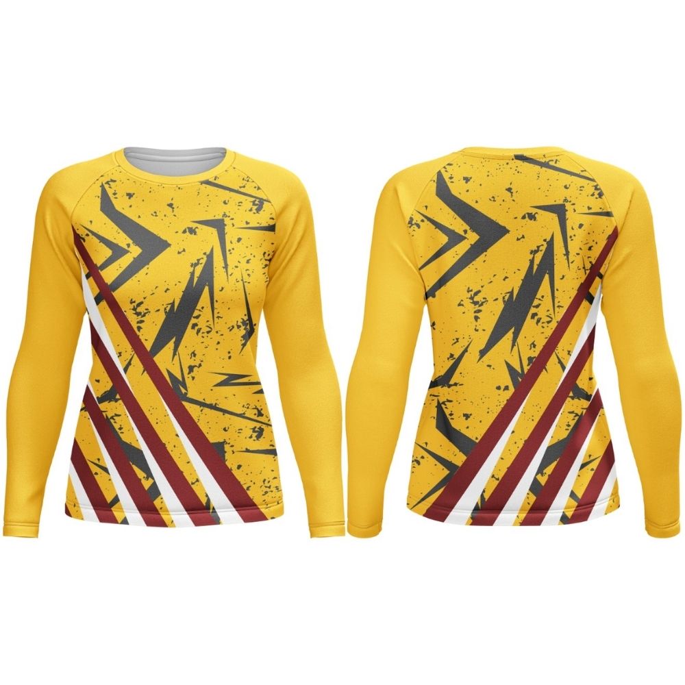 Kids Netball/Hockey Crew Neck Long Sleeve T-Shirt | Raglan Sleeve