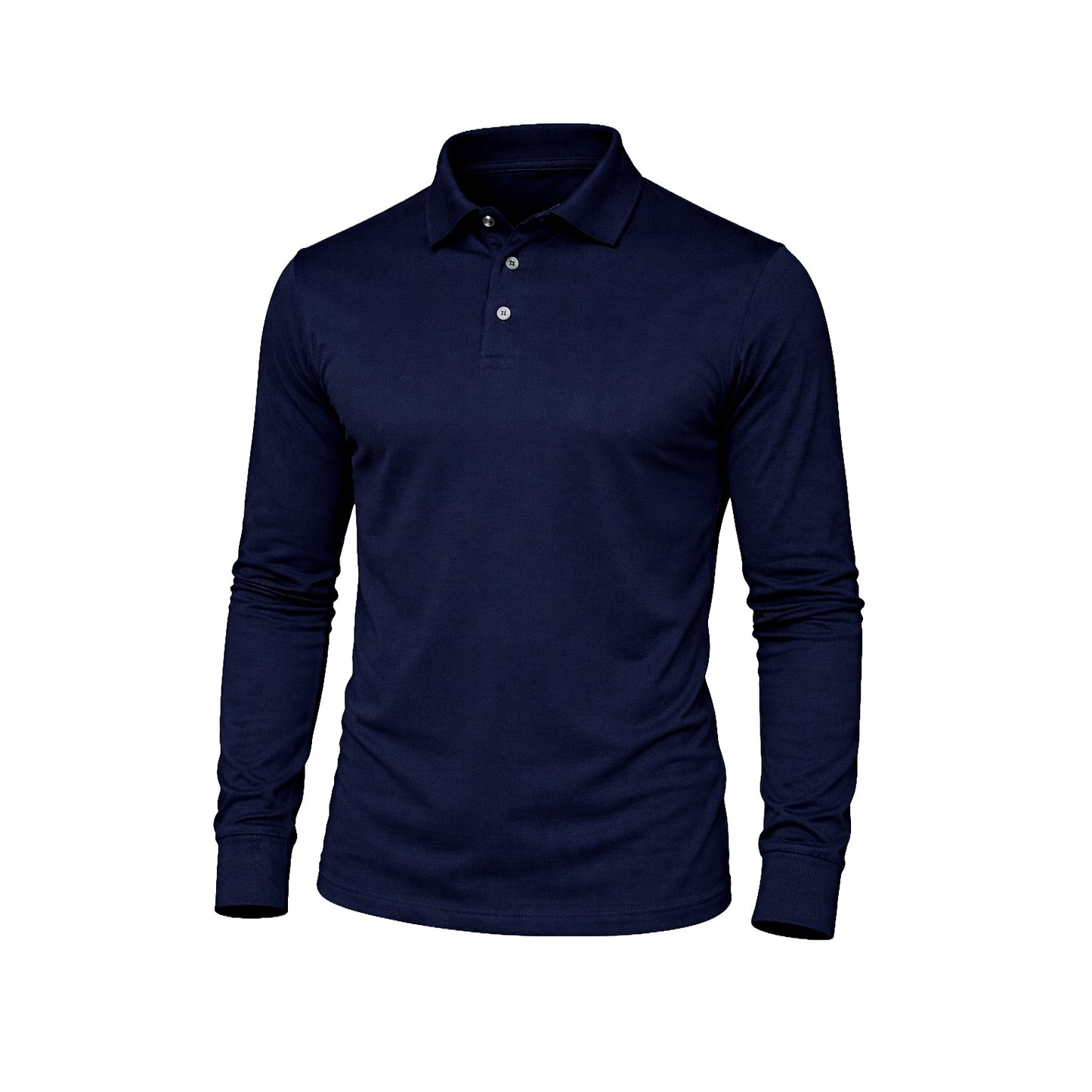 Sea Biscuit Combed Cotton Long Sleeve Golfer