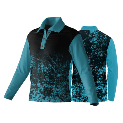 Unisex Long Sleeve Golf Shirt | Birdseye | Sport Design