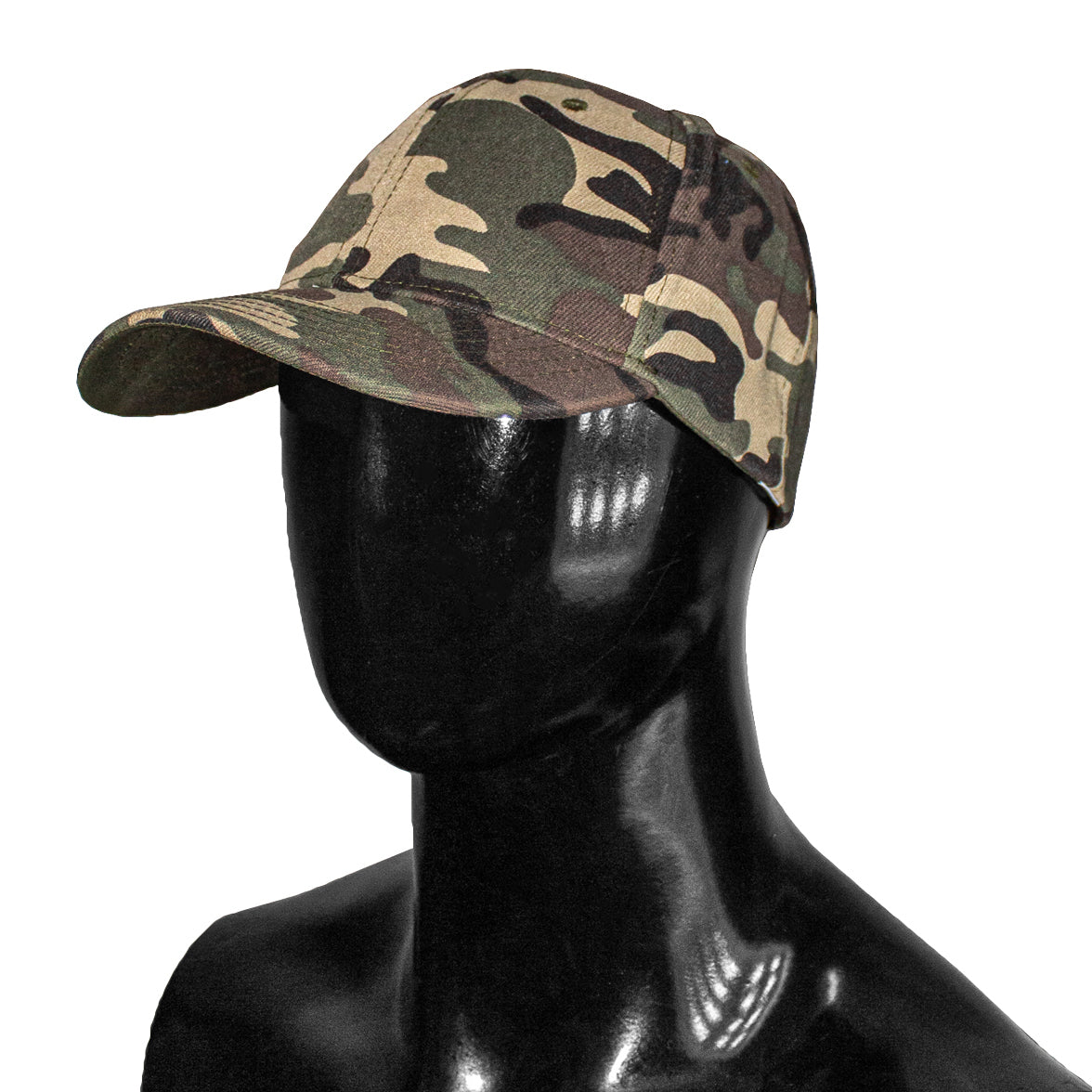 Camo 6-Panel Camouflage Cap
