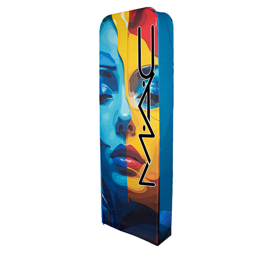 Freestanding Box Banner Double Sided Print 800 X 2000 X 300mm