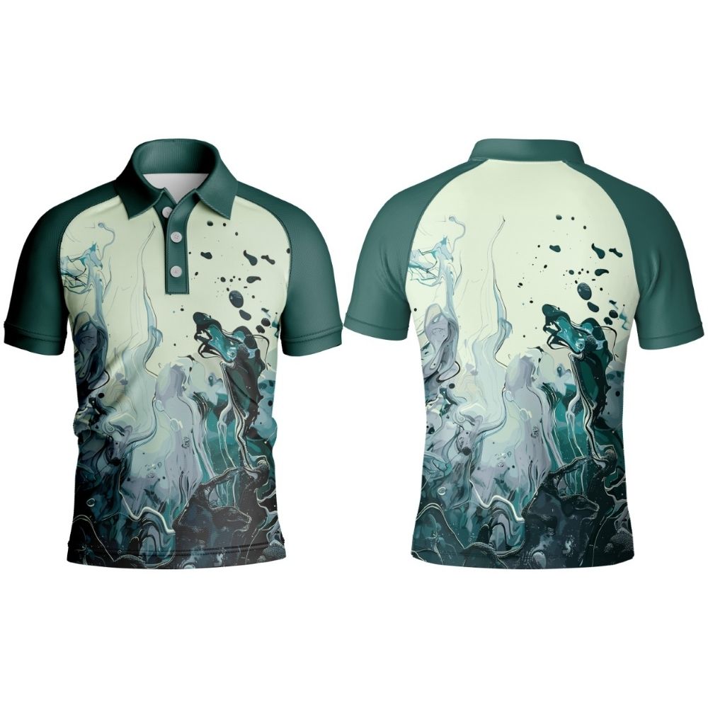 Fishing Golfer Short Sleeve | Raglan Sleeve