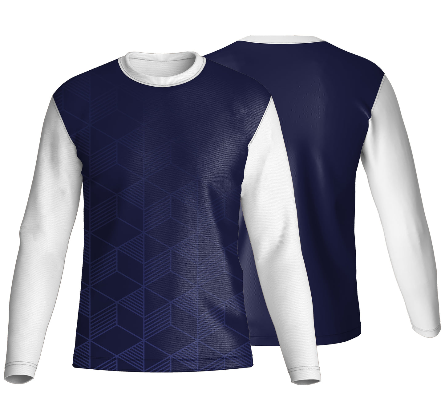 Unisex Dye Sublimated Long Sleeve Crew Neck T-Shirt | Birdseye | Corporate Design
